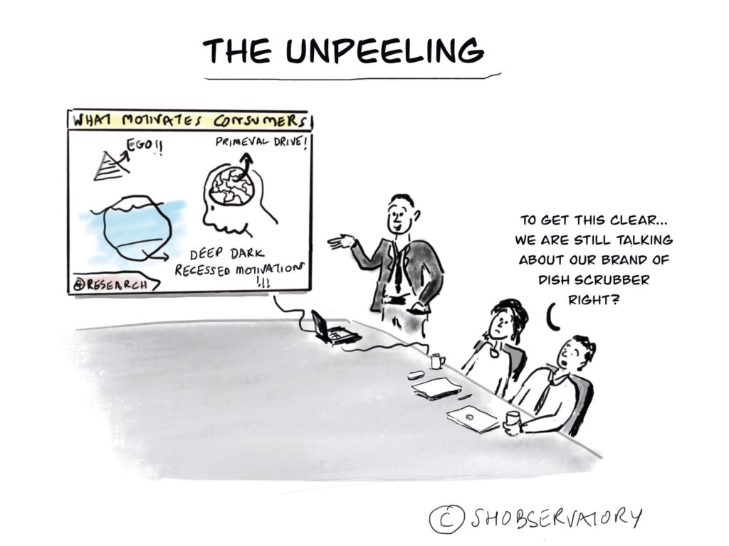 The unpeeling